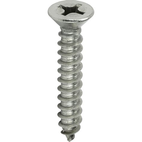 1 8 inch sheet metal screw flat head|self tapping bolts for metal.